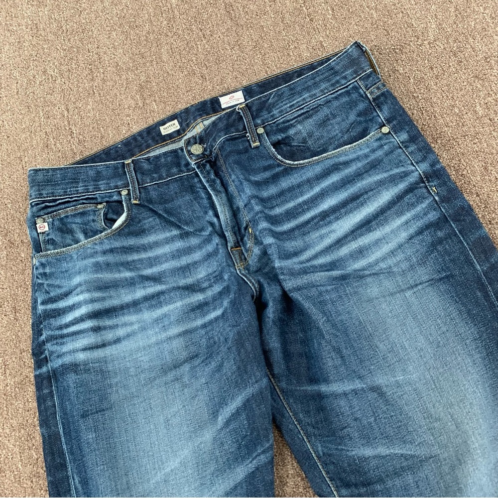 Ag Adriano Goldschmied Men's Slim Jeans - Dark Indigo Blue